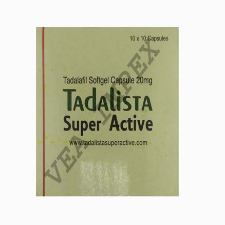 Tadalista Super Active Tadalafil Vea Impex